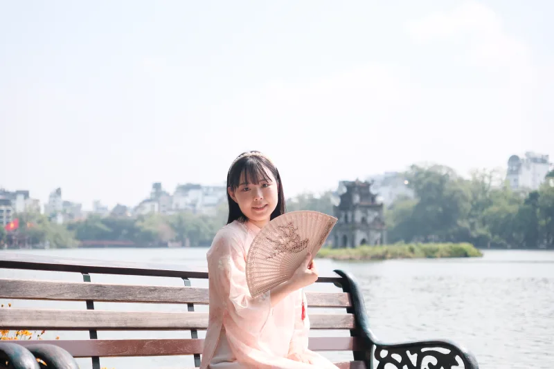 Hanoi Ao Dai Photoshoot