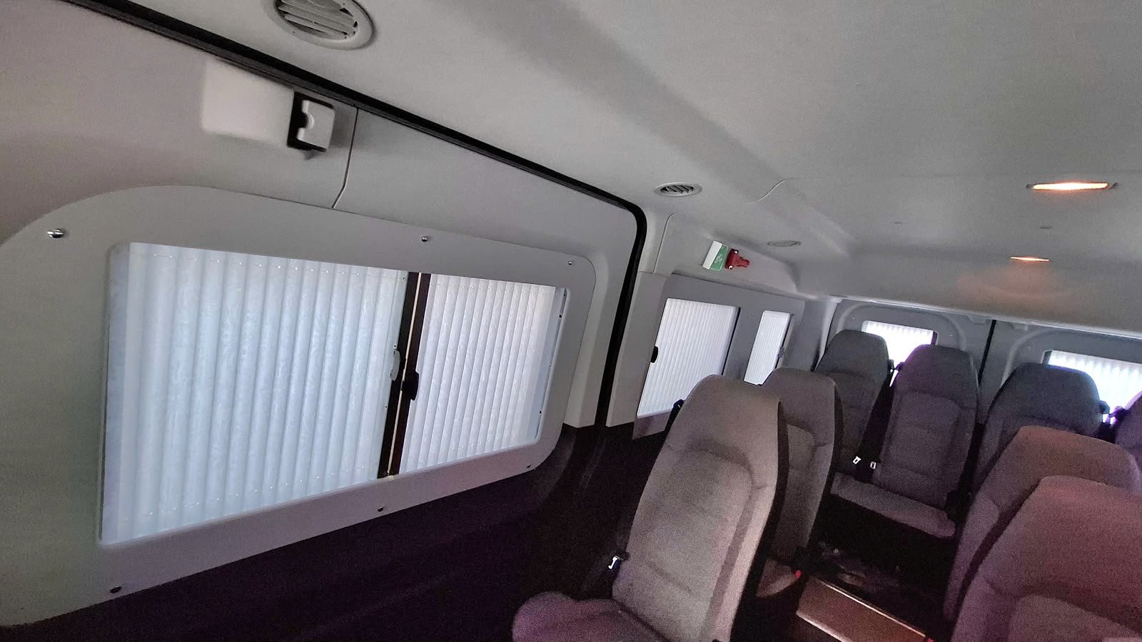 16 Ford van interior
