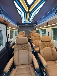 Deluxe Limousine interior, captain chairs