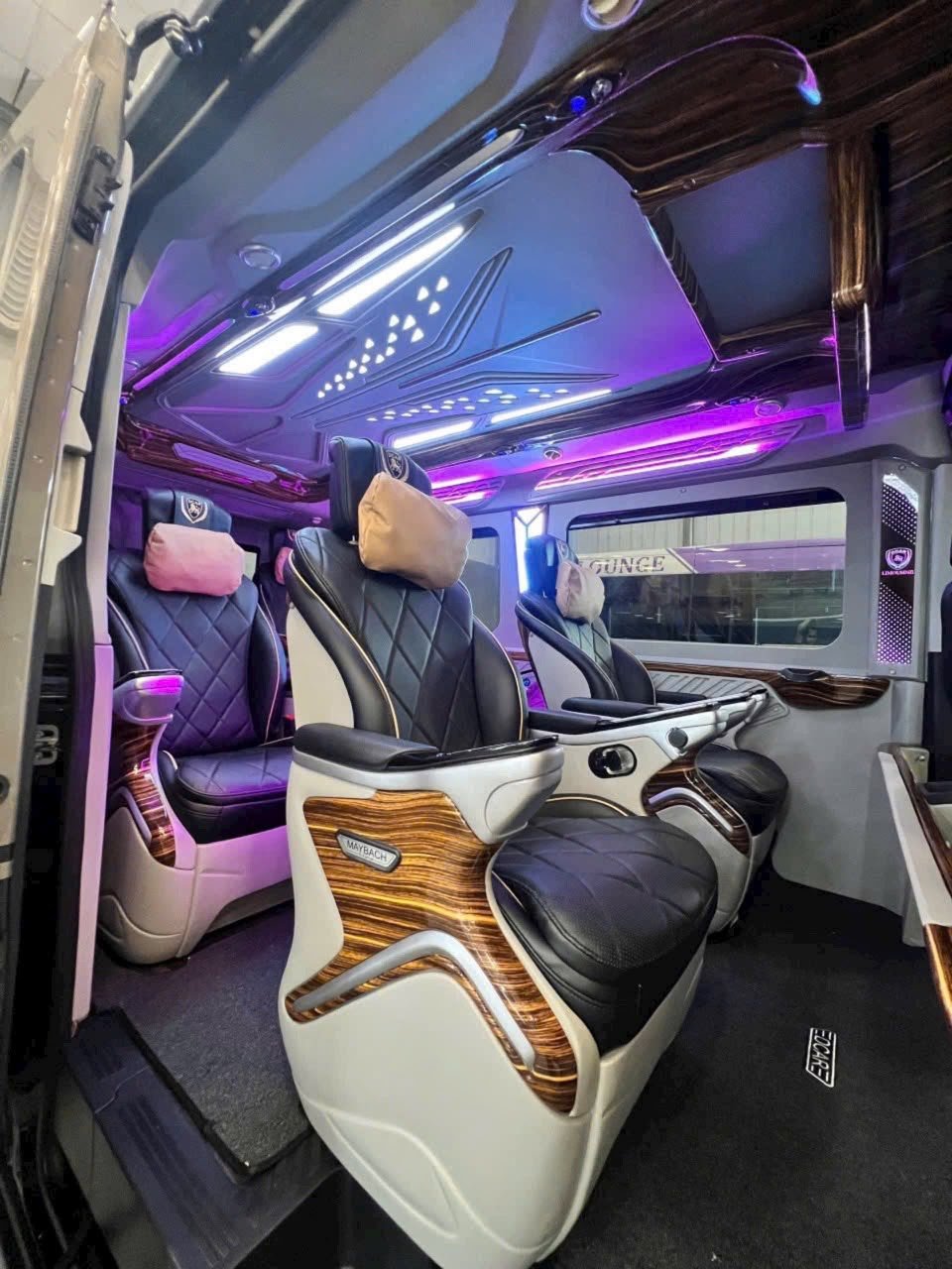 Deluxe Limousine premium leather seating