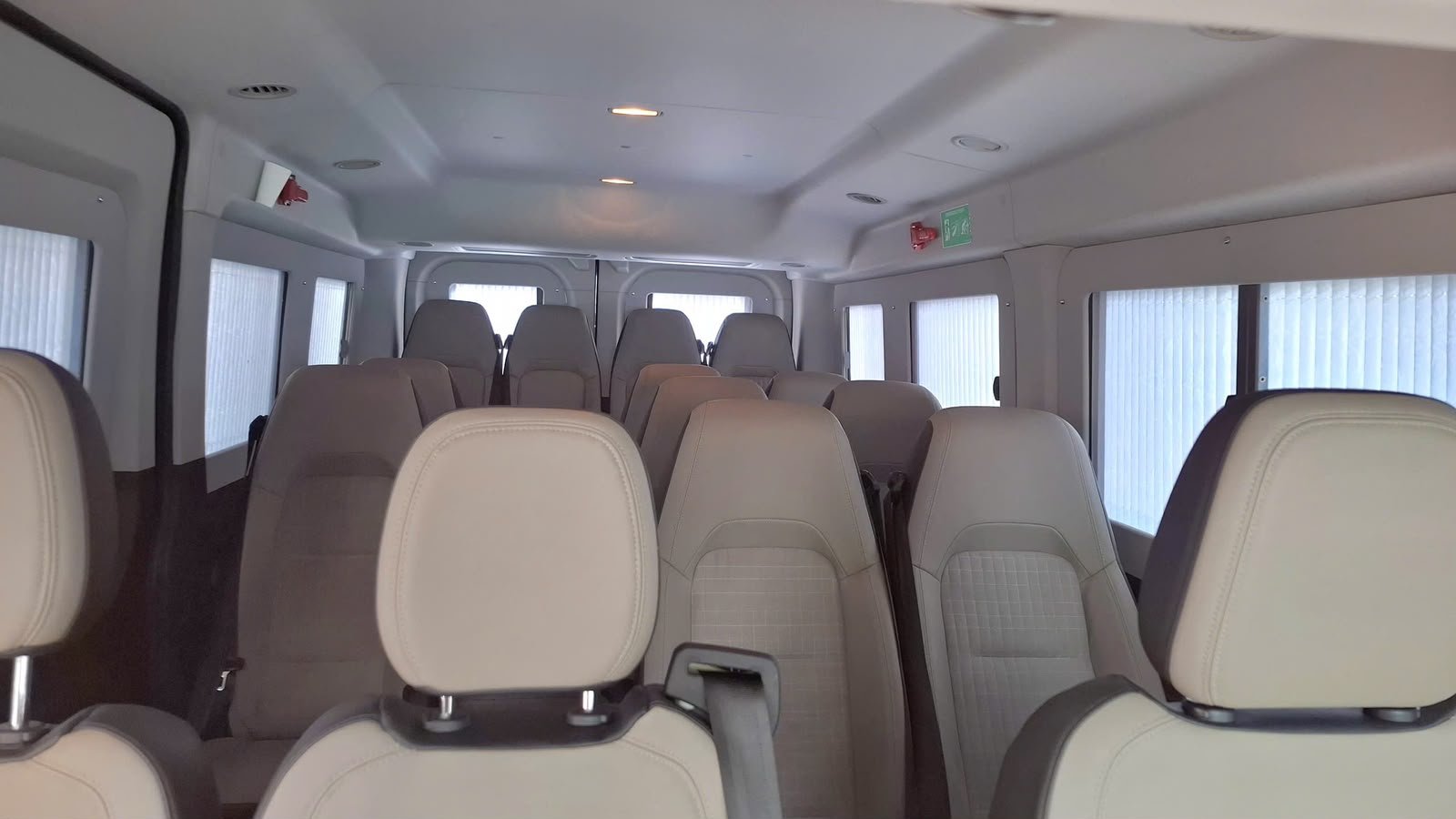 16 Ford van interior seating