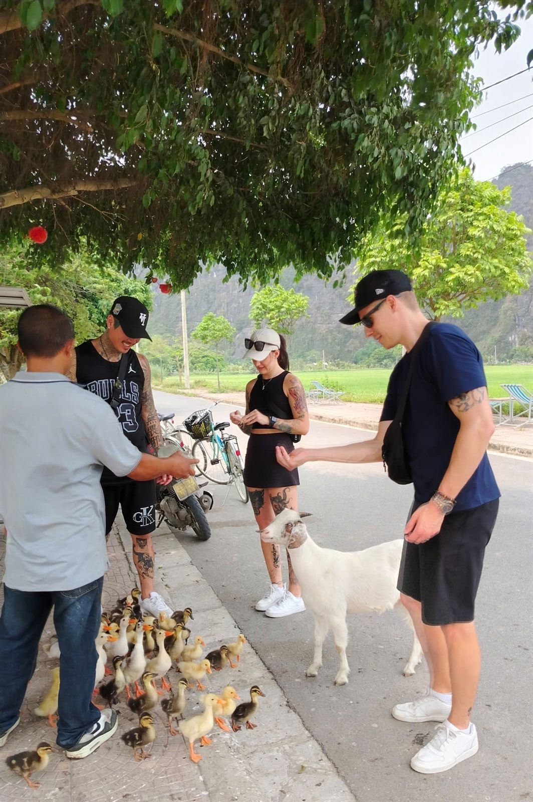 Cycling village