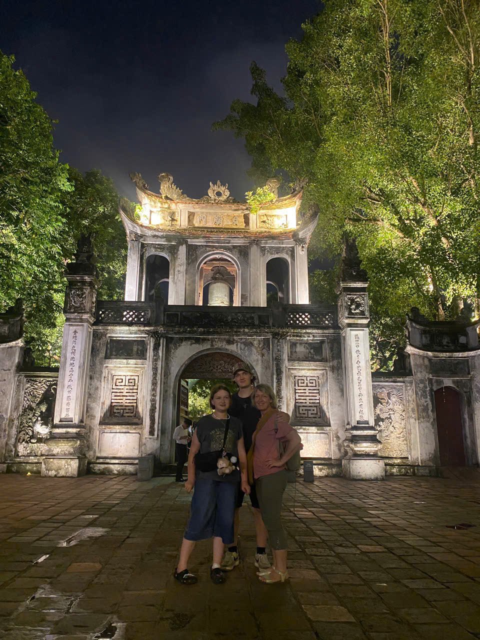 Temple of Literature night experience, Hanoi